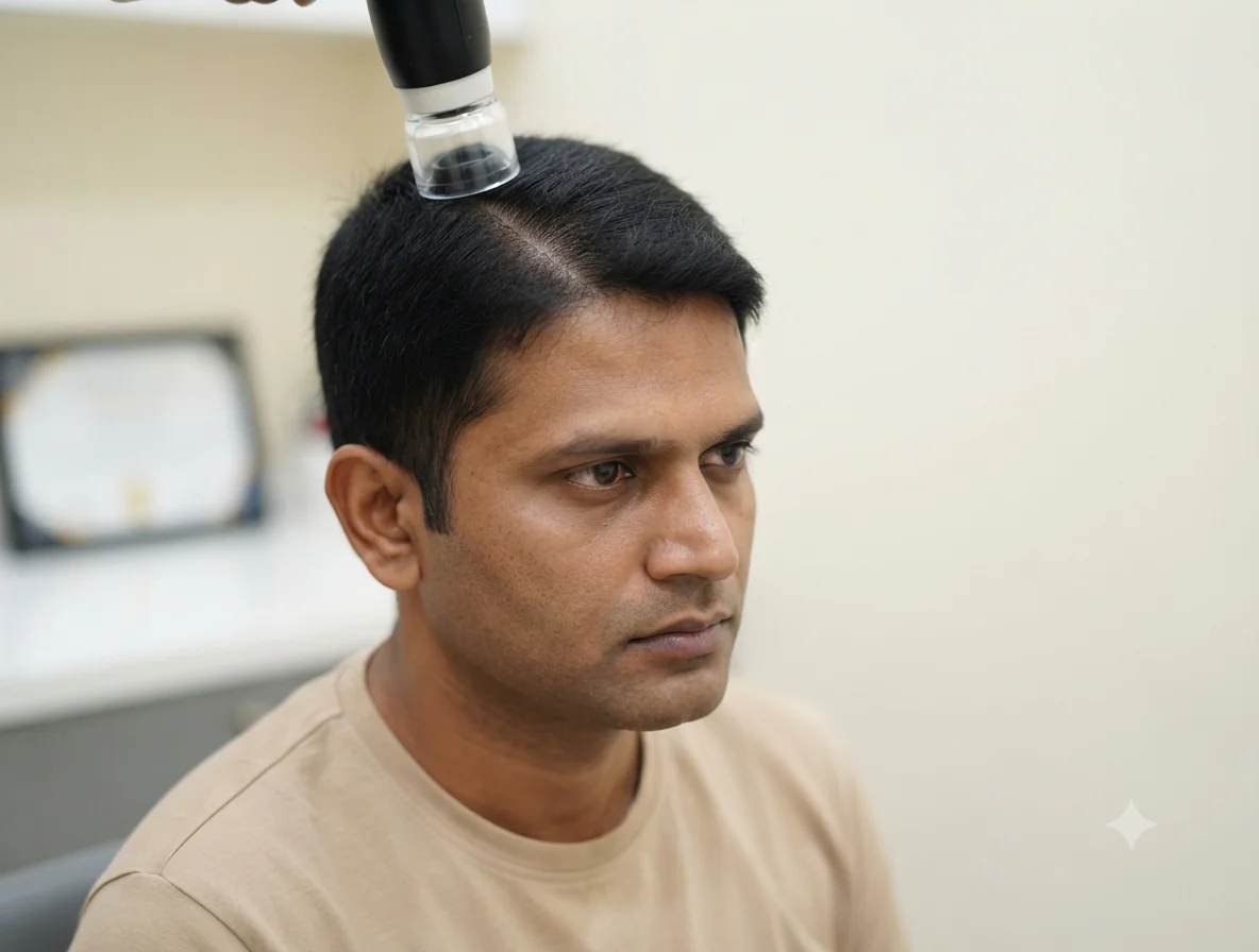 Scalp Phototherapy — NB-UVB