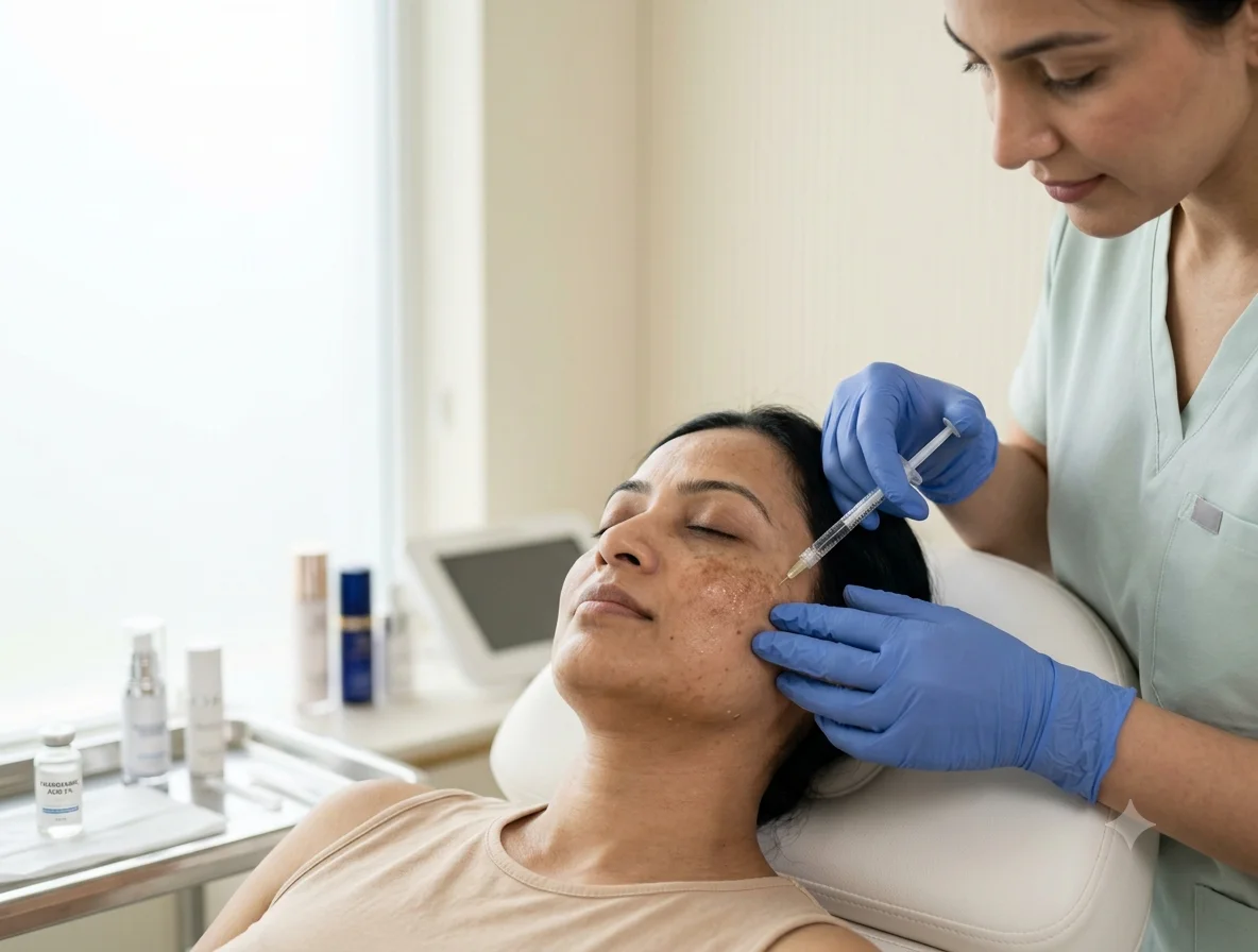 Tranexamic Acid Mesopeel treatment at Dermis 365 Bengaluru