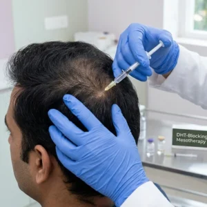 DHT-Blocking Scalp Mesotherapy in Bangalore Clinical Assessment & Treatment - Dermis 365 Bengaluru