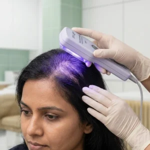 Scalp Phototherapy - NB-UVB in Bangalore Clinical Assessment & Treatment - Dermis 365 Bengaluru