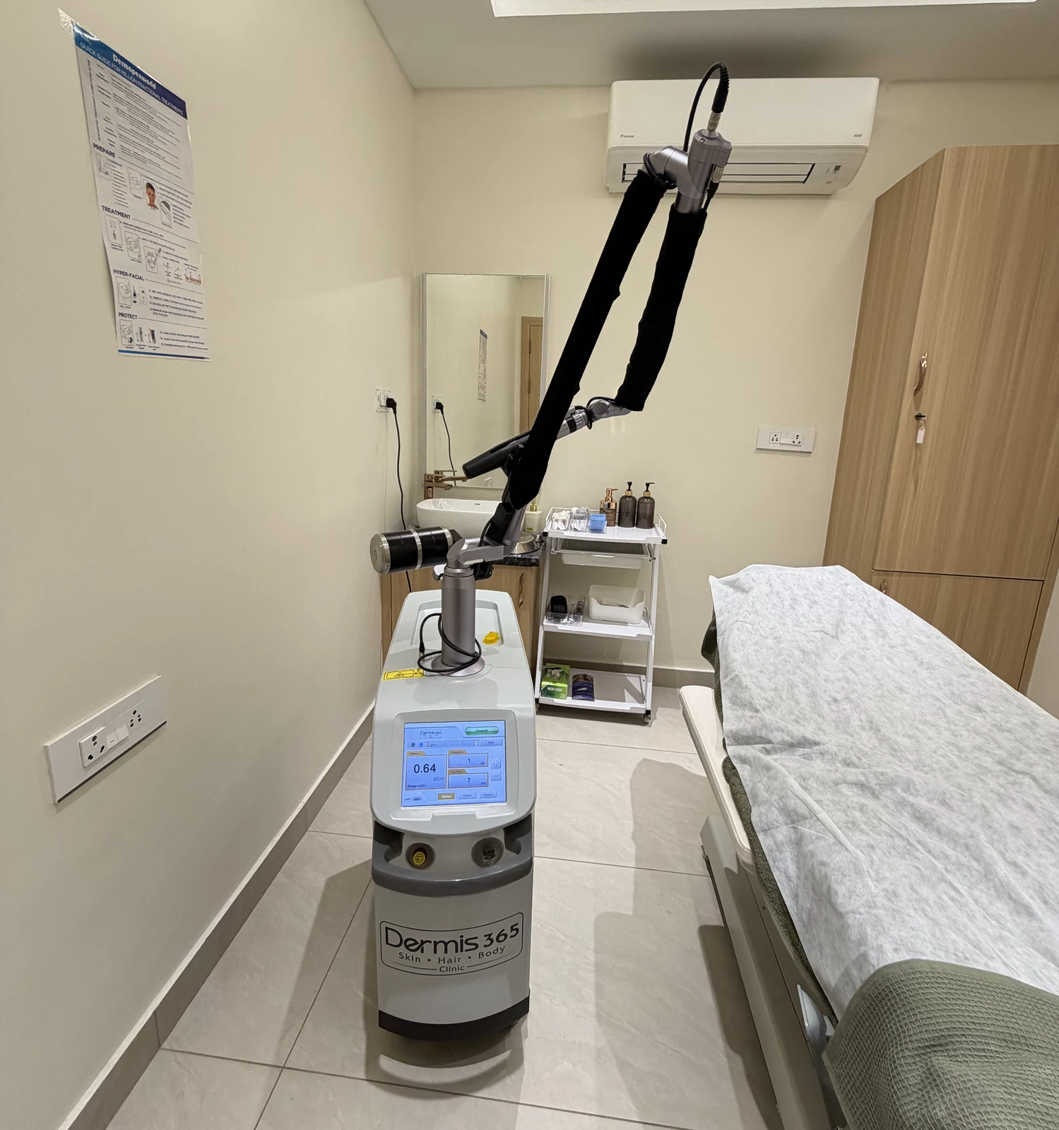 Dermis 365 Q-Switched Nd:YAG Laser Suite for Pigmentation