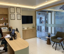 Friendly clinical helpdesk and product consultation desk at Dermis 365 Bangalore